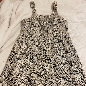 American eagle leopard print dress